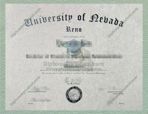 University of Nevada, Reno Diploma, University of Nevada, Reno Degree