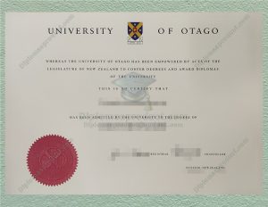 University of Otago Degree, University of Otago Diploma