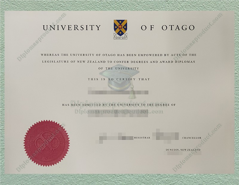 University of Otago Degree, University of Otago Diploma University of Otago Degree, University of Otago Diploma