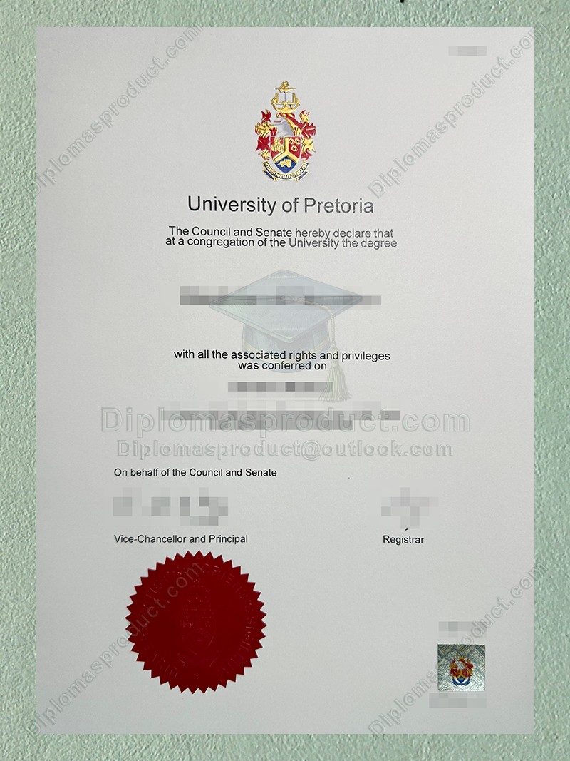 University of Pretoria Degree, University of Pretoria Diploma University of Pretoria Degree, University of Pretoria Diploma