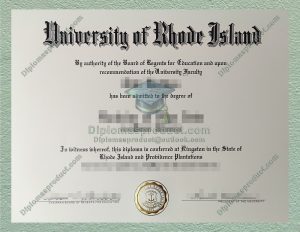University of Rhode Island Diploma, University of Rhode Island Degree