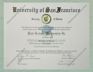 University of San Francisco Diploma, University of San Francisco Degree