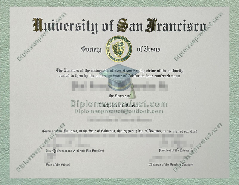University of San Francisco Diploma, University of San Francisco Degree University of San Francisco Diploma, University of San Francisco Degree