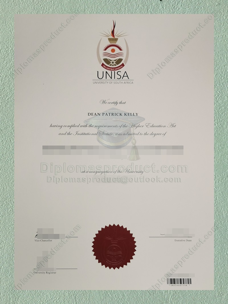 University of South Africa Degree University of South Africa Degree