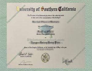 USC Diploma, University of Southern California Degree