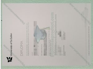 University of St Gallen Diploma, University of St Gallen Degree
