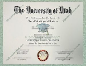University of Utah Diploma, University of Utah Degree
