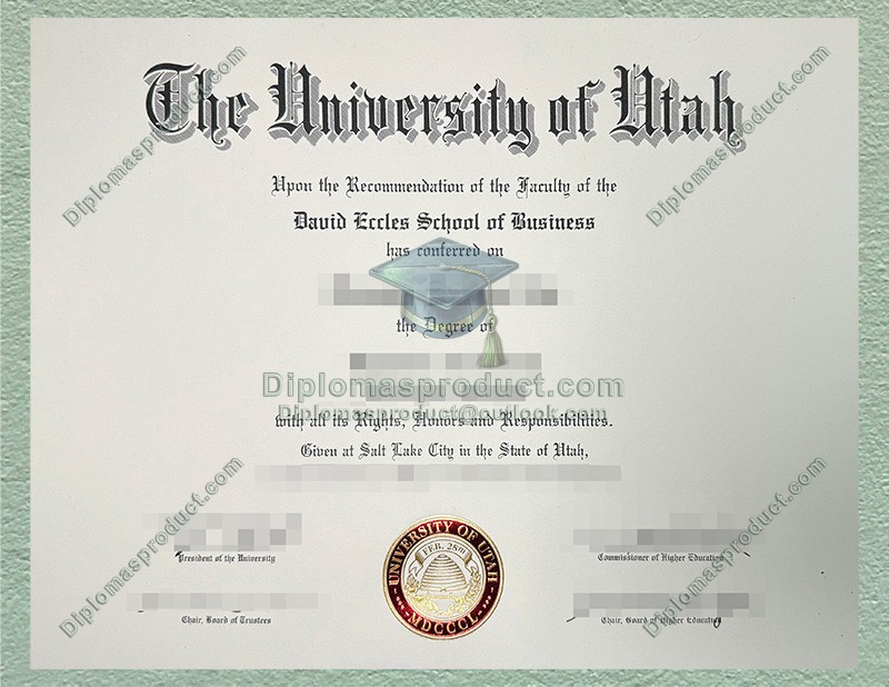 University of Utah Diploma, University of Utah Degree University of Utah Diploma, University of Utah Degree