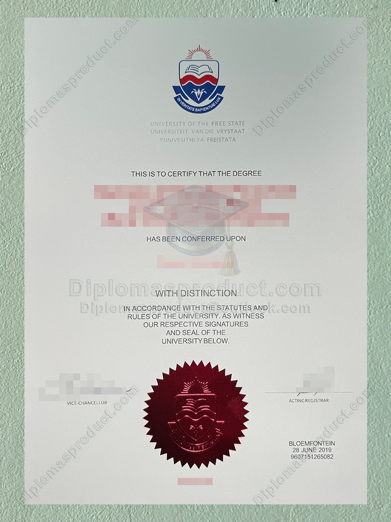 University of the Free State Diploma, University of the Free State Degree University of the Free State Diploma, University of the Free State Degree