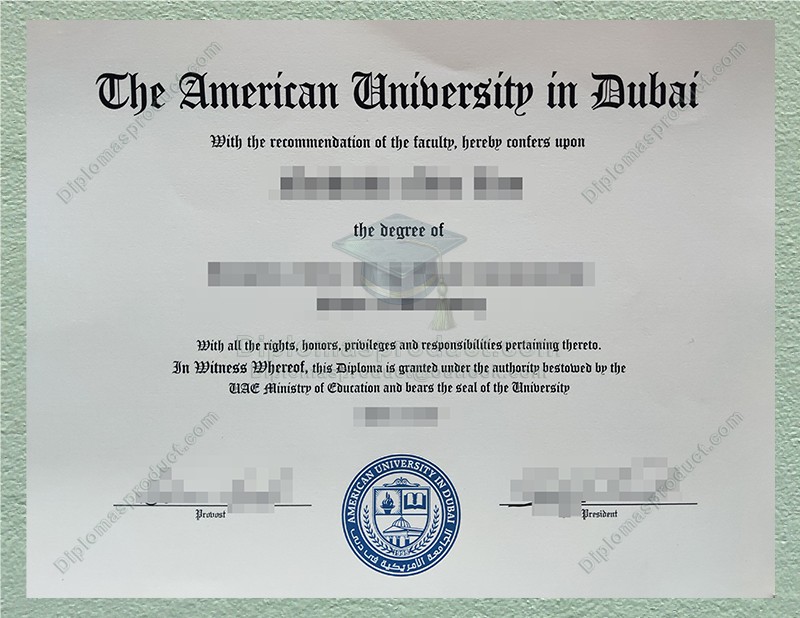 American University in Dubai Diploma, American University in Dubai Degree American University in Dubai Diploma, American University in Dubai Degree