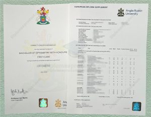 Anglia Ruskin University Degree, Anglia Ruskin University Transcript