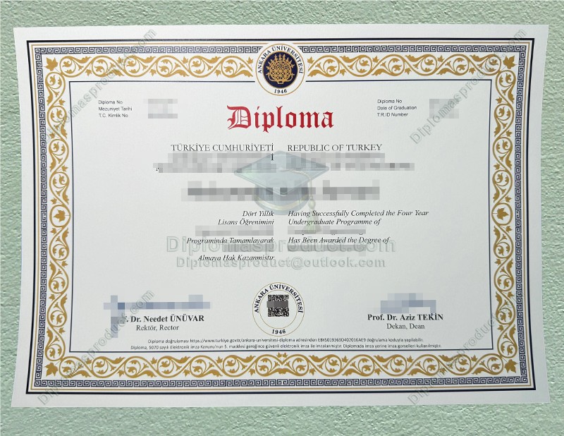 Ankara University Diploma, Ankara University Degree Ankara University Diploma, Ankara University Degree
