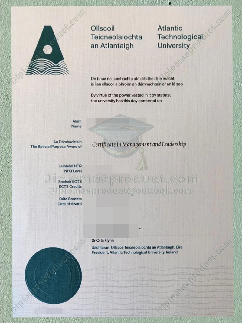 Atlantic Technological University Diploma, Atlantic Technological University Degree Atlantic Technological University Diploma, Atlantic Technological University Degree