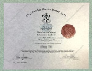Bishop's University diploma, Bishop's University degree