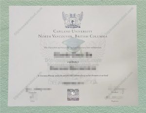 Capilano University Diploma, Capilano University Degree