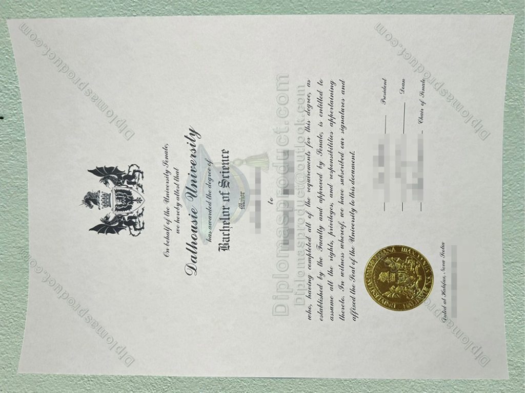 Dalhousie University Diploma, Dalhousie University Degree
