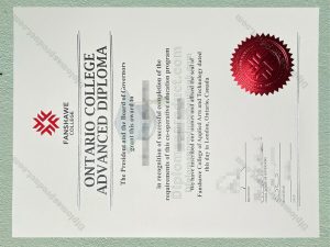 Fanshawe College Diploma, Fanshawe College Degree