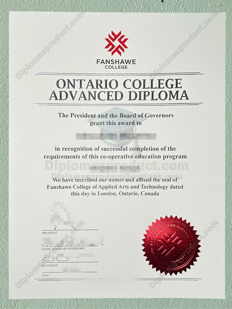 Fanshawe College Diploma, Fanshawe College Degree Fanshawe College Diploma, Fanshawe College Degree