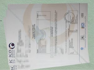 ICD Business transcript, ICD Business degree