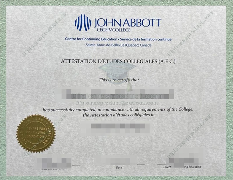 John Abbott College Diploma, John Abbott College Degree John Abbott College Diploma, John Abbott College Degree