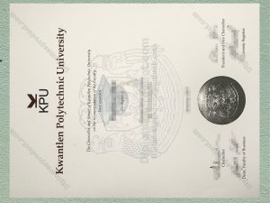 Kwantlen Polytechnic University Diploma, Kwantlen Polytechnic University Degree