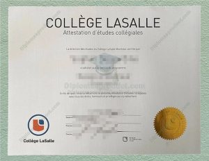 LaSalle College Diploma, LaSalle College Degree