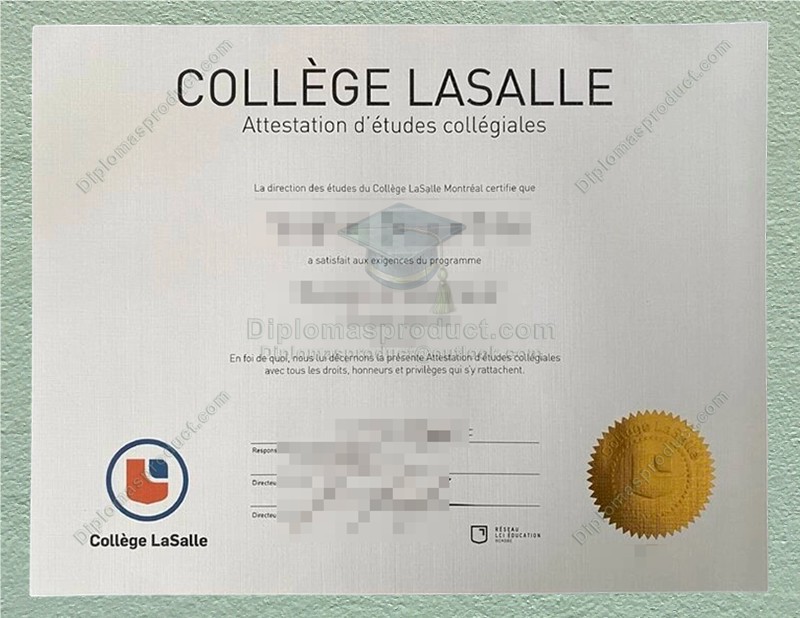 LaSalle College Diploma, LaSalle College Degree LaSalle College Diploma, LaSalle College Degree