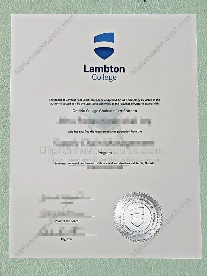 Lambton College Diploma, Lambton College Degree Lambton College Diploma, Lambton College Degree
