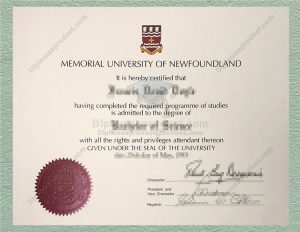 Memorial University of Newfoundland diploma, Memorial University of Newfoundland degree