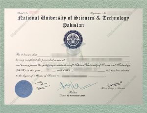 NUST Degree, National University of Sciences & Technology Diploma