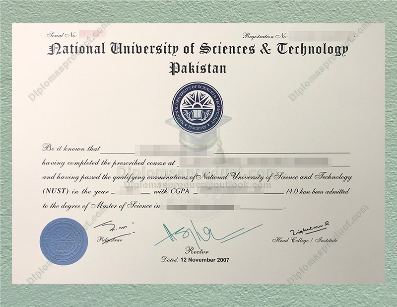 NUST Degree, National University of Sciences & Technology Diploma NUST Degree, National University of Sciences & Technology Diploma