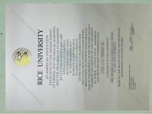 Rice University Diploma, Rice University Degree