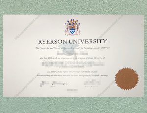 Ryerson University Diploma, Ryerson University Degree
