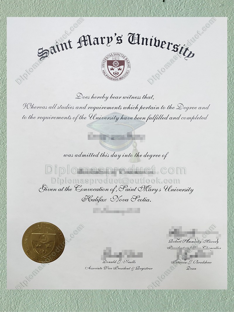 Saint Mary's University Diploma, SMU Degree Saint Mary's University Diploma, SMU Degree