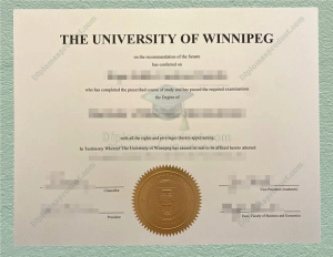 The University of Winnipeg Diploma, The University of Winnipeg Degree