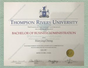 Thompson Rivers University diploma, Thompson Rivers University degree