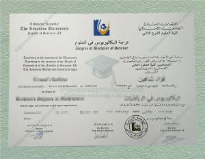 Universite Lebanaise Diploma, Universite Lebanaise Degree