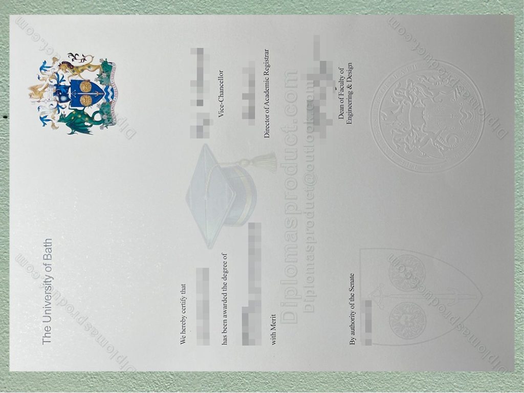 University of Bath Degree, University of Bath Diploma