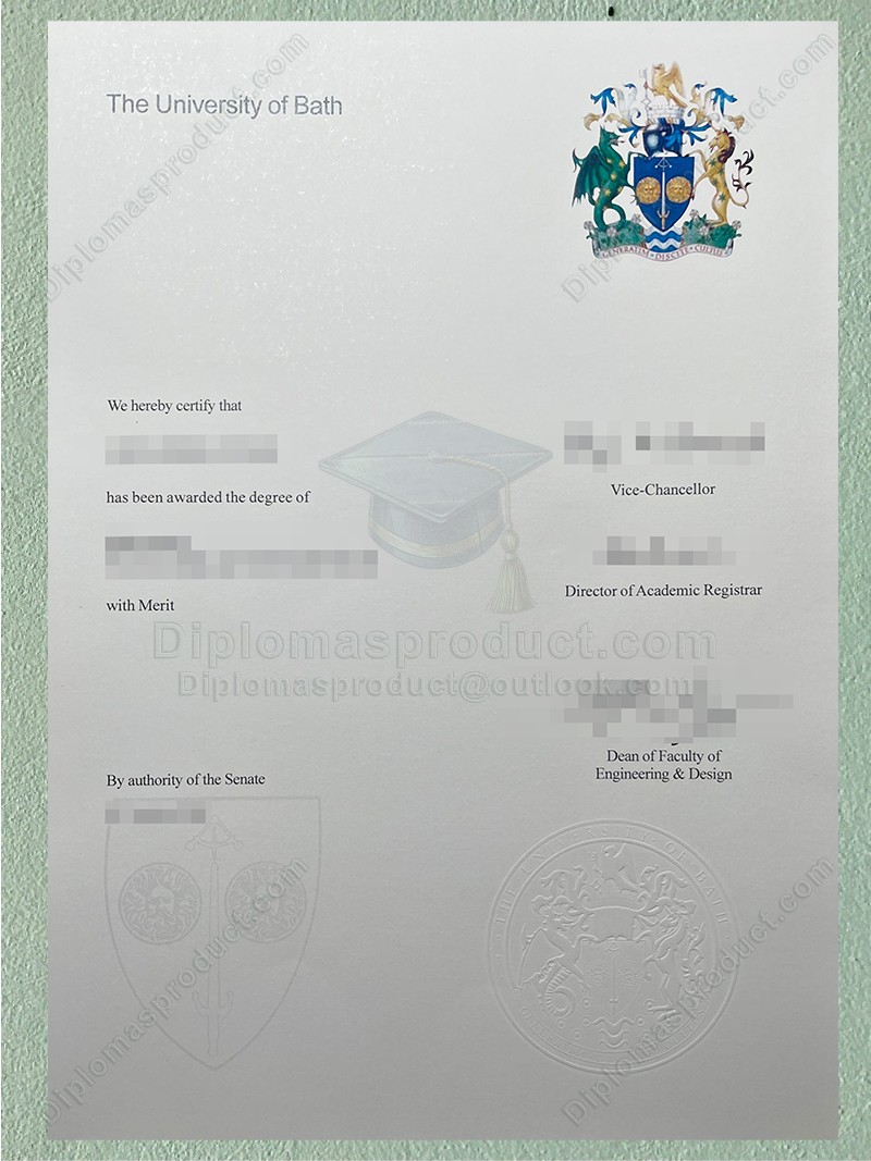 University of Bath Degree, University of Bath Diploma University of Bath Degree, University of Bath Diploma