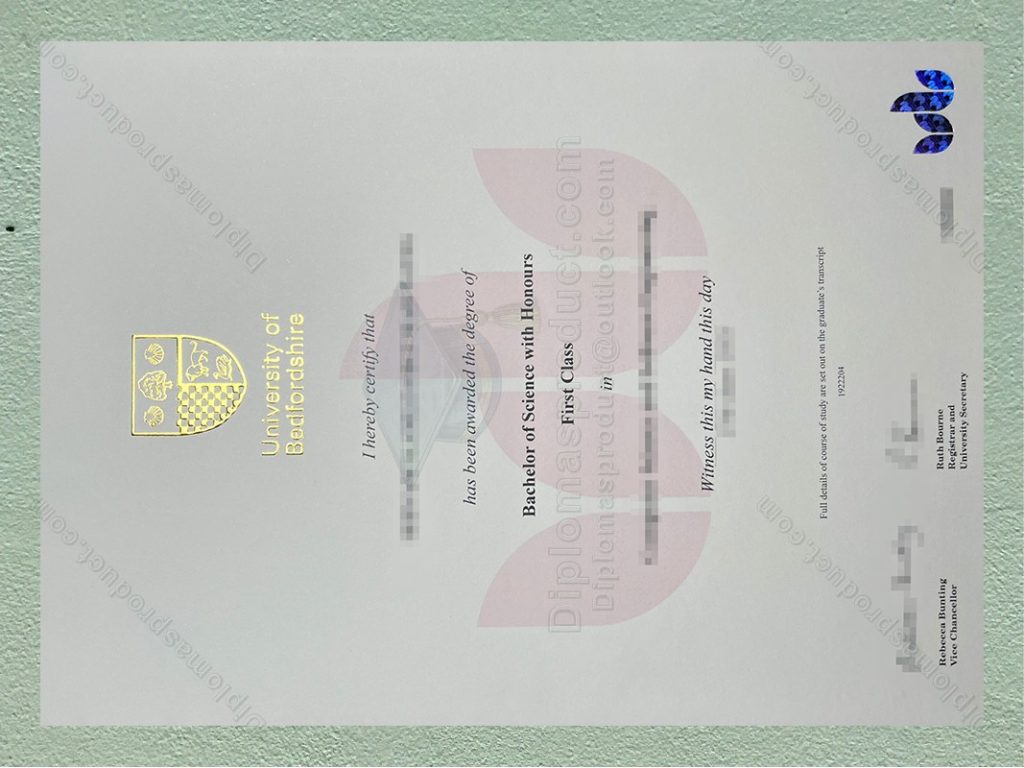 University of Bedfordshire Degree, University of Bedfordshire Diploma