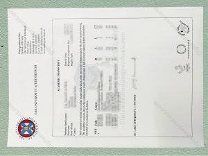 University of Edinburgh transcript, University of Edinburgh degree