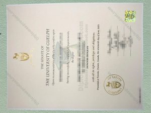 University of Guelph Diploma, University of Guelph Degree
