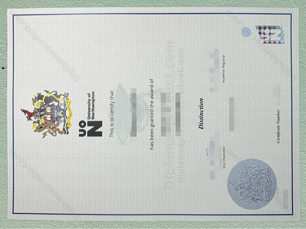 University of Northampton diploma, University of Northampton degree