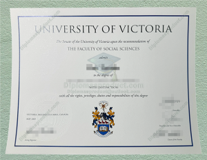 University of Victoria Diploma, University of Victoria Degree