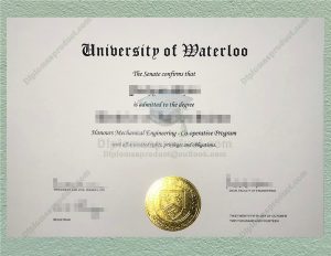 University of Waterloo diploma, University of Waterloo degree