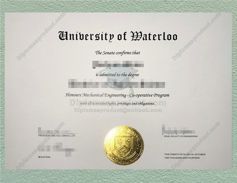 University of Waterloo diploma, University of Waterloo degree University of Waterloo diploma, University of Waterloo degree