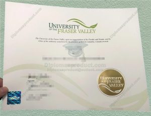 University of the Fraser Valley diploma, University of the Fraser Valley degree