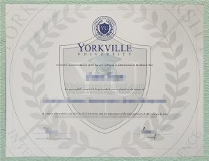 Yorkville University Diploma, Yorkville University Degree