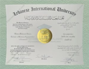 lebanese international university diploma, lebanese international university degree