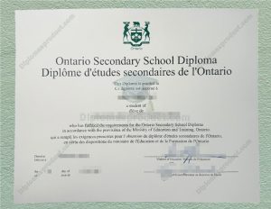 ontario secondary school Diploma, ontario secondary school Degree